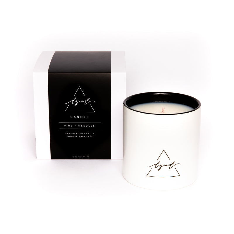 Pins + Needles - Dyad Candle | Luxury Ceramic Candles | Hand Poured in Los Angeles 