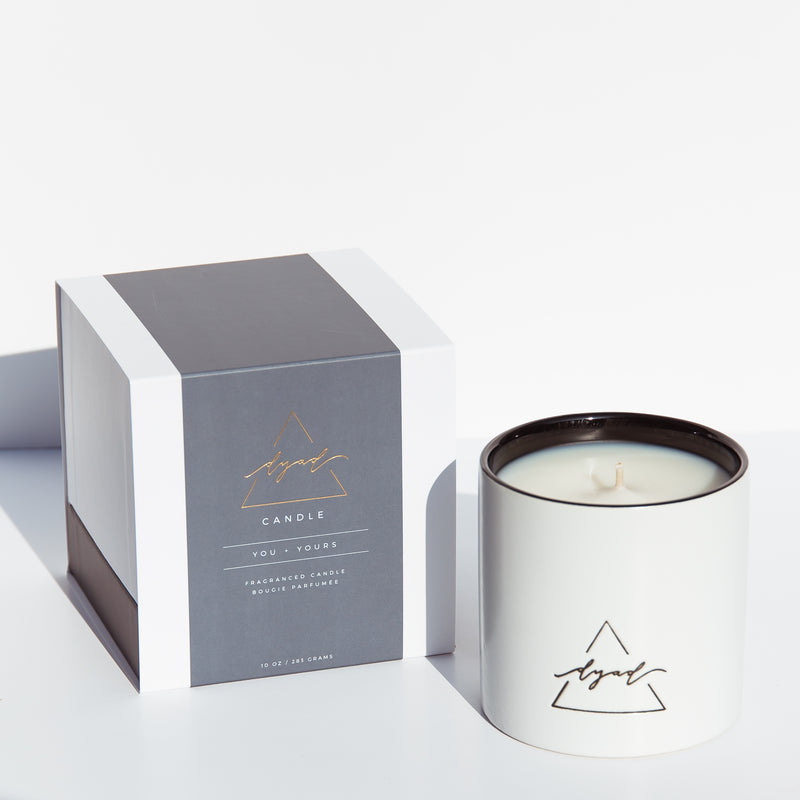YOU + YOURS - Dyad Candle | Luxury Ceramic Candles | Hand Poured in Los Angeles