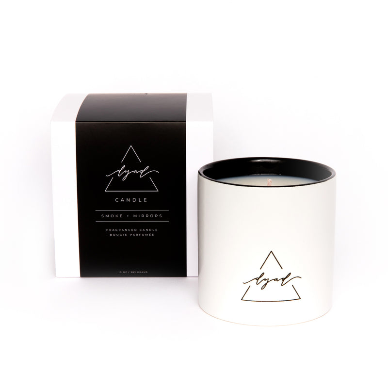 Smoke + Mirrors - Dyad Candle | Luxury Ceramic Candles | Hand Poured in Los Angeles